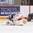 ST. CATHARINES, CANADA - JANUARY 08: United States' Taylor Heise #23 crashes into Czech Republic's goaltender Katerina Zechovska #30 during preliminary round action at the 2016 IIHF Ice Hockey U18 Women's World Championship. (Photo by Francois Laplante/HHOF-IIHF Images)


